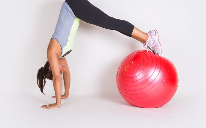 Yoga Poses with Ball